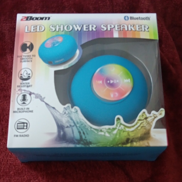 Choice Of 1 2Boom LED Shower Speaker - Picture 2 of 6